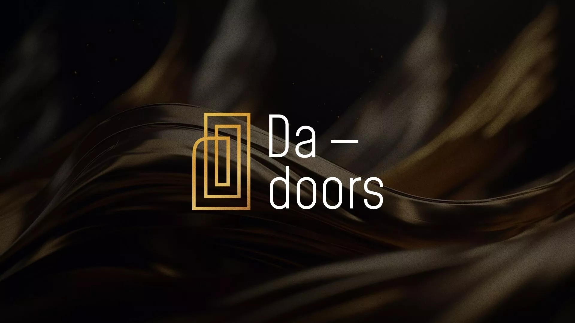Разработка логотипа для компании «DA-DOORS» в Дегтярске